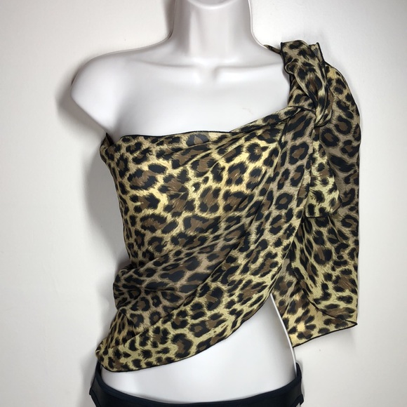La Palapa Leopard Print Wrap - Picture 7 of 12
